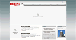 Desktop Screenshot of beirens.fr