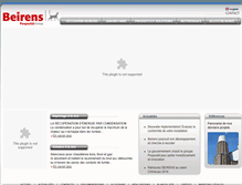 Tablet Screenshot of beirens.fr